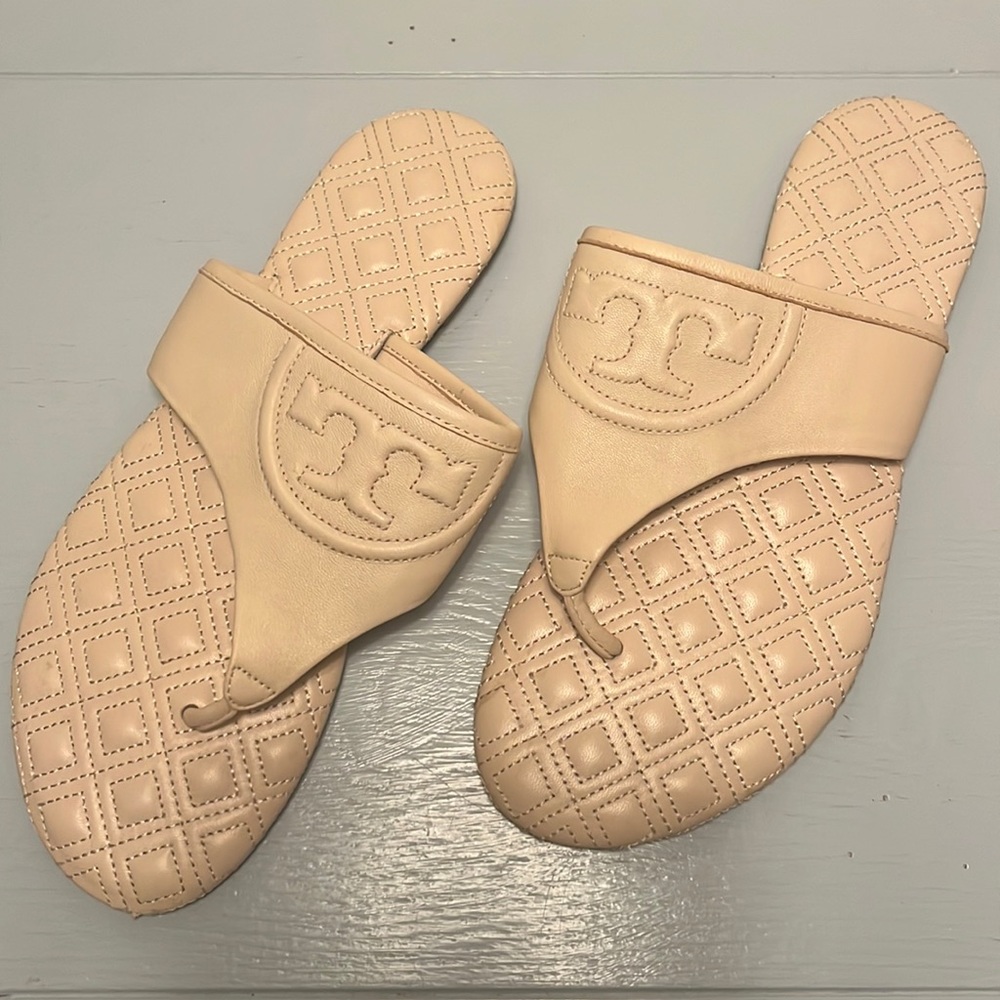 Tory Burch Cream Sandals